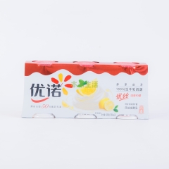 优诺优丝清香柠檬 风味发酵乳135g*3